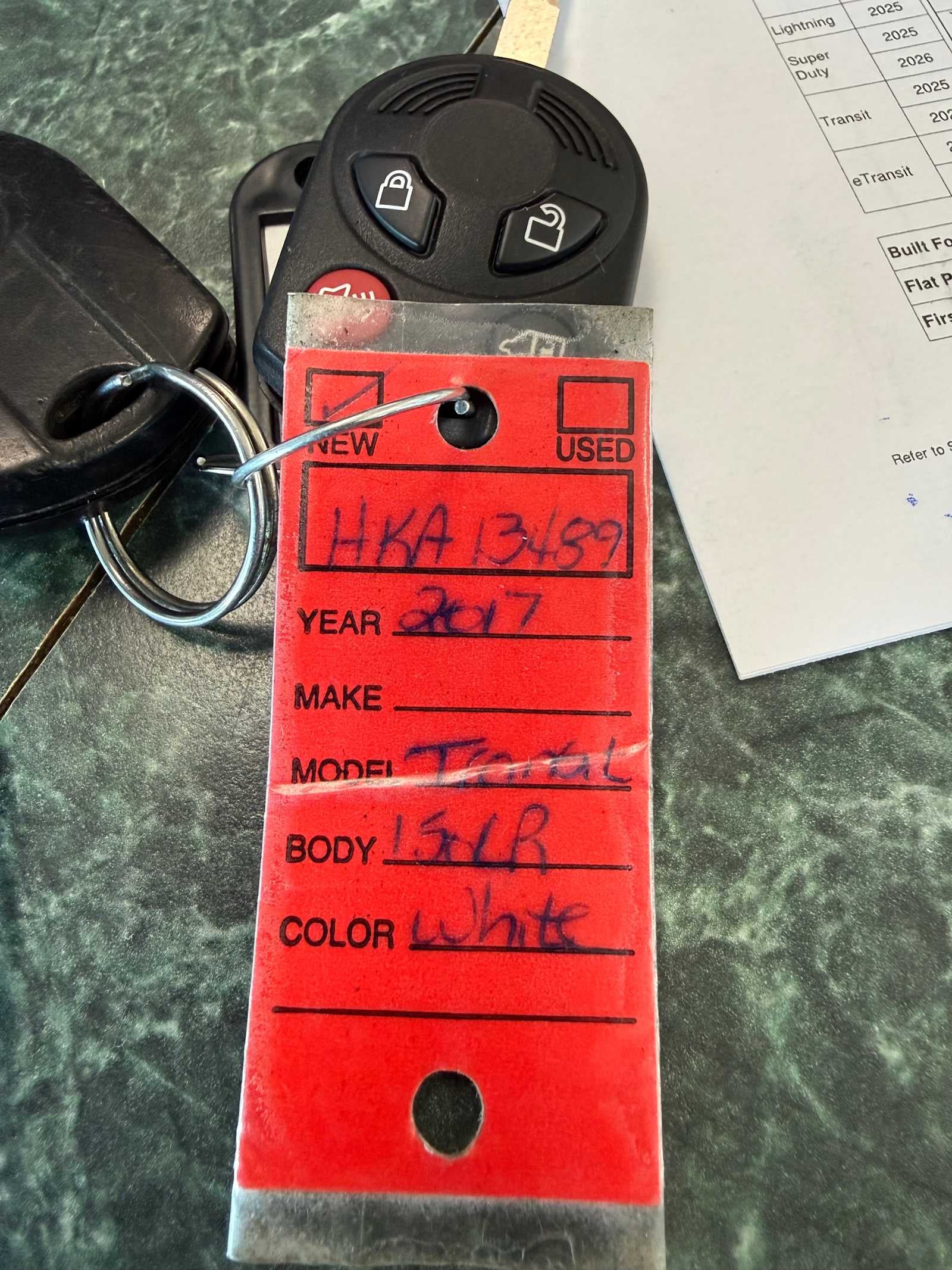 2017 Ford Transit 130 WB Low Roof Cargo