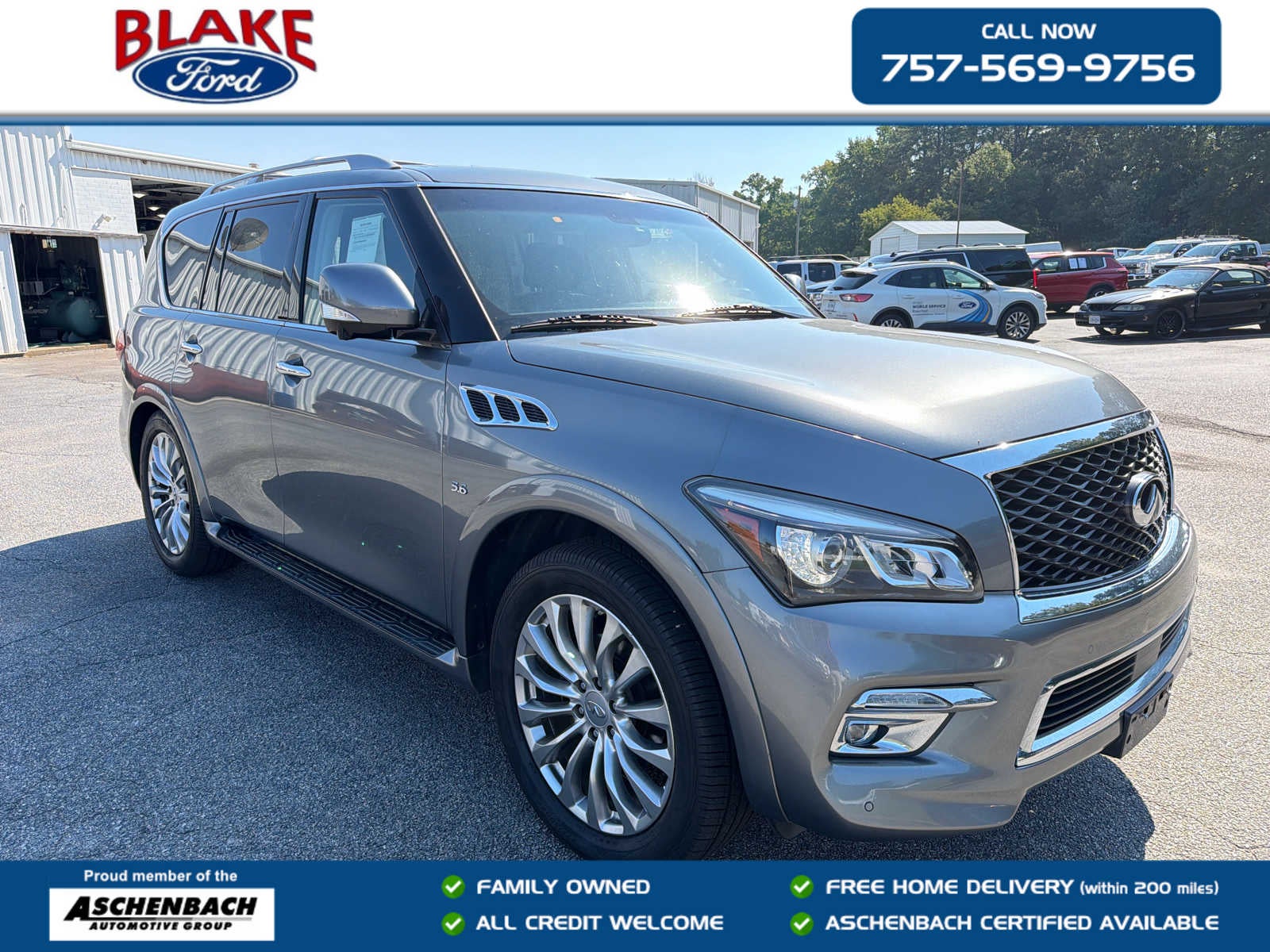 2016 INFINITI QX80 Base