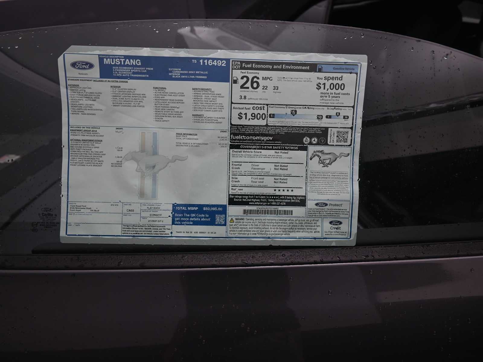 2026 Ford Mustang EcoBoost Premium