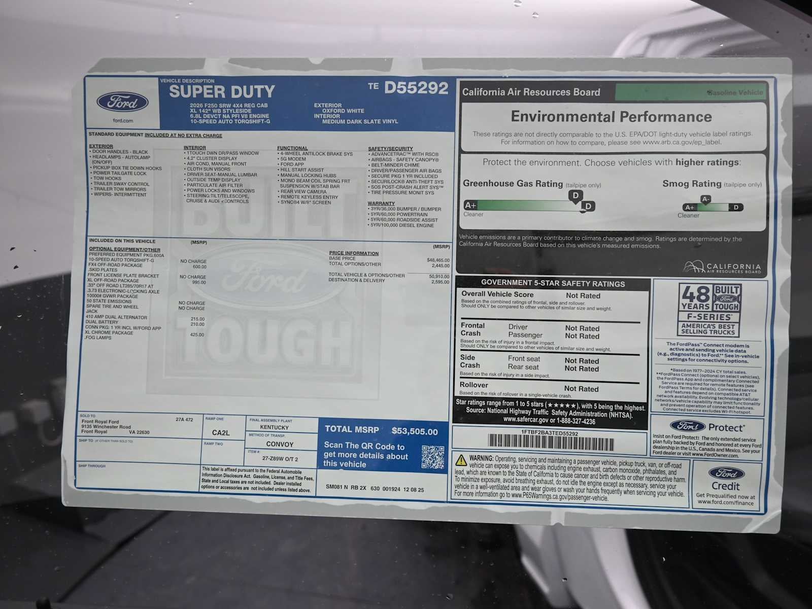 2026 Ford Super Duty F-250 SRW XL