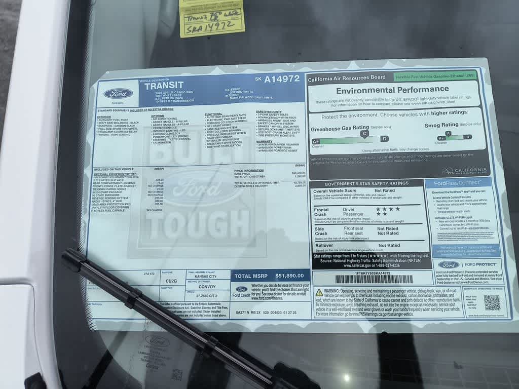 2025 Ford Transit Base