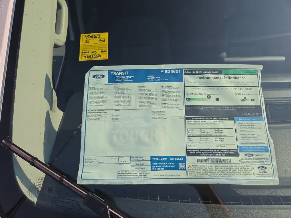 2026 Ford Transit Cargo Van Base
