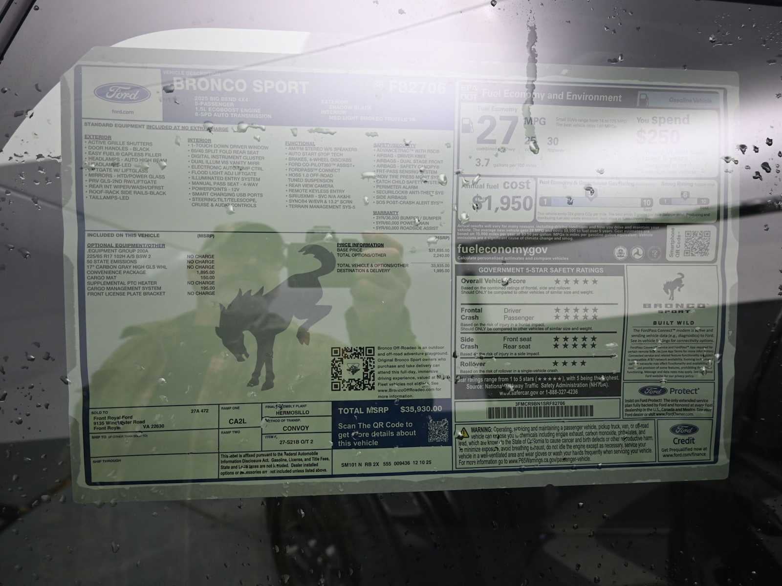 2025 Ford Bronco Sport Big Bend