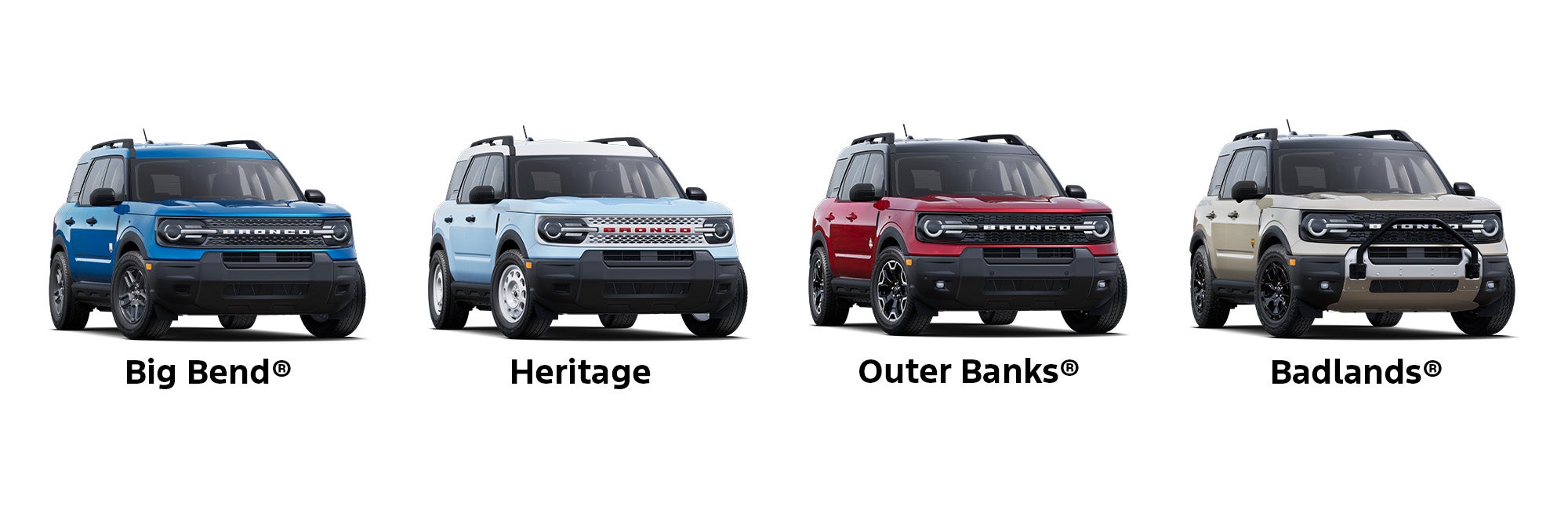 Ford Bronco Sport Trim Levels