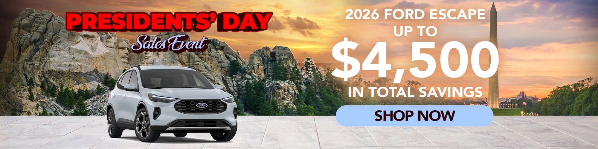 2026 Ford Escape - Save Big, Shop Now!