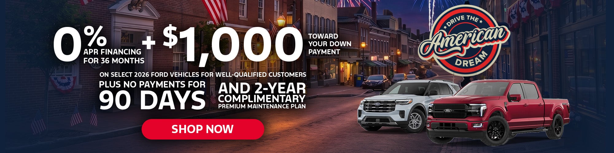 Ford Summer Sales Event offer! 