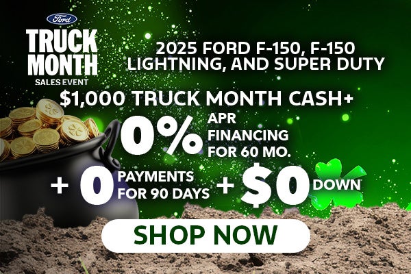 2025 Ford F-150, F-150 Lightning, and Super Duty