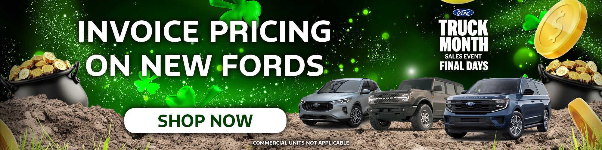 Invoice Pricing on New Fords - Shop Now