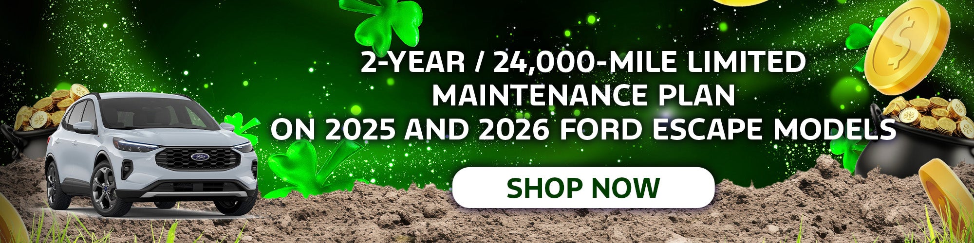 2025 and 2026 Ford Escape Models Maintenance Plan - Shop Now